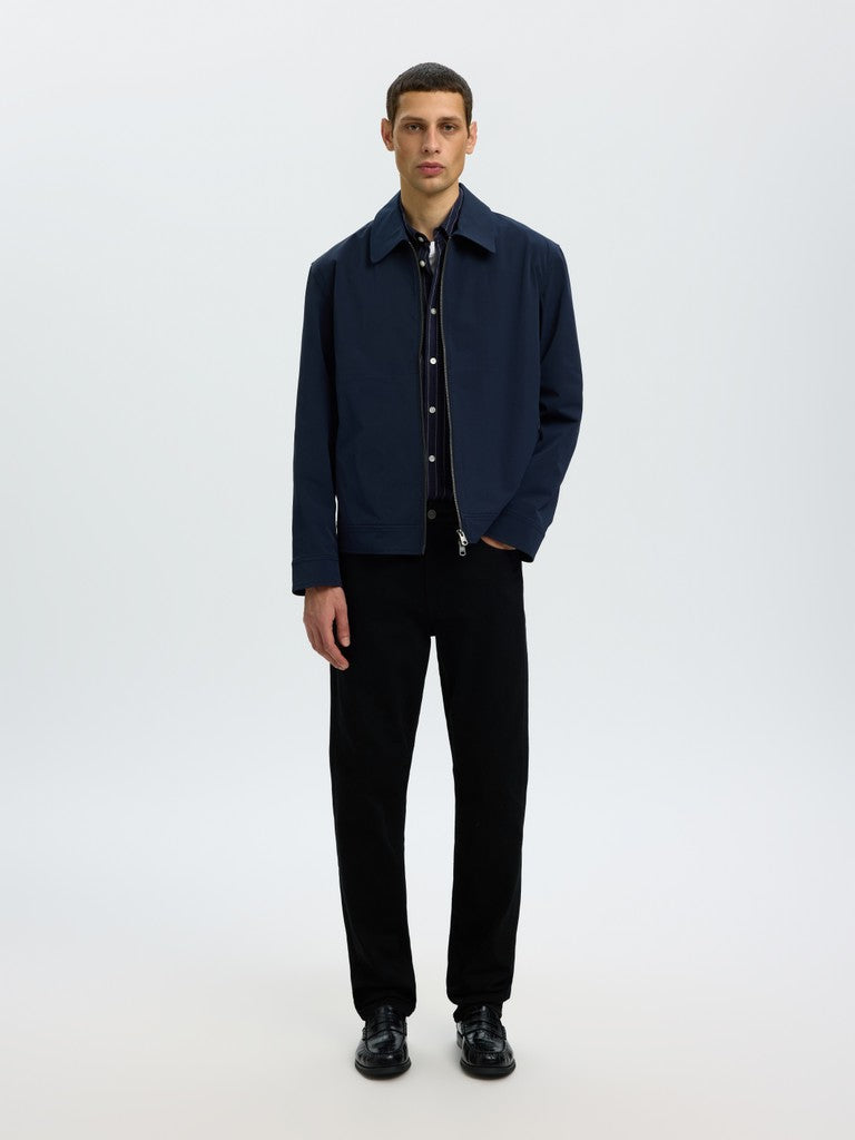 Slm175-Slim Ben Stay Black 600 Jeans