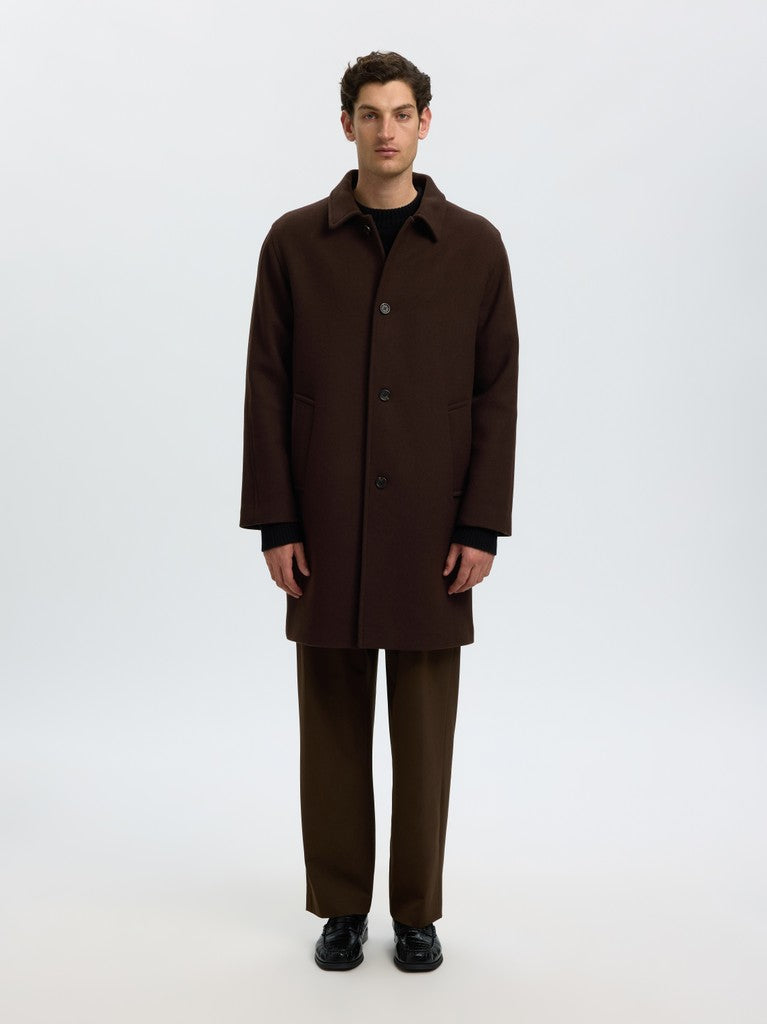 Slmronnie Wool Blend Car Coat