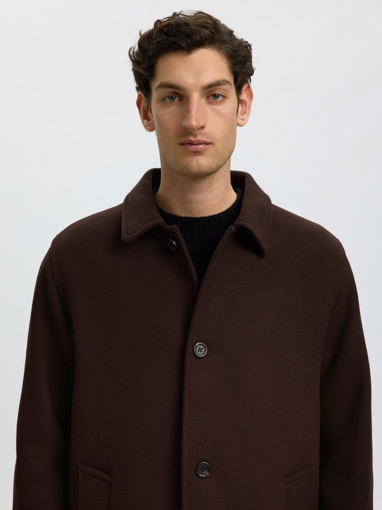 Slmronnie Wool Blend Car Coat