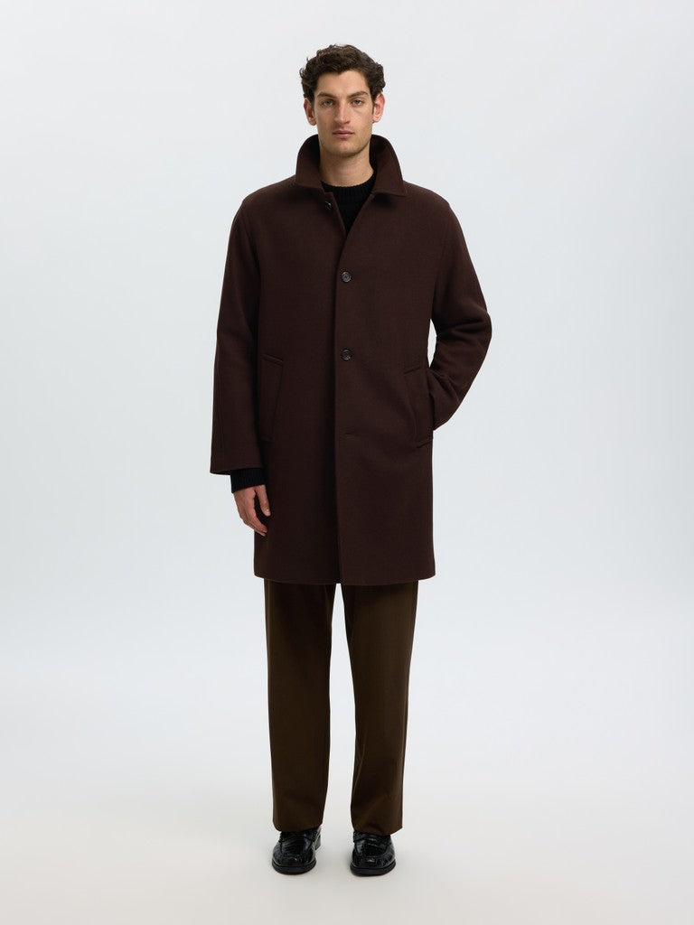 Slmronnie Wool Blend Car Coat