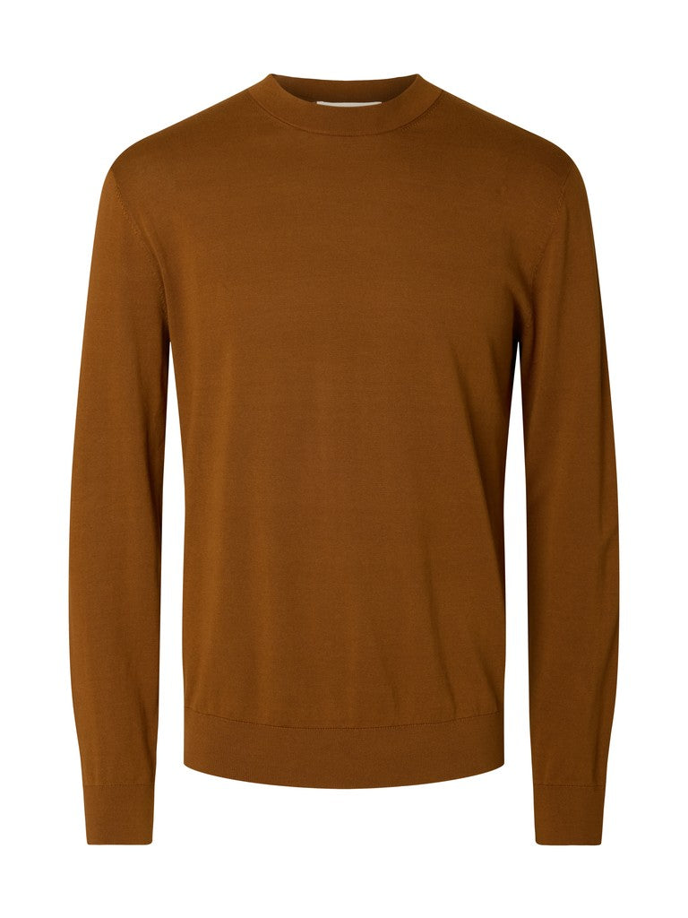 Slmtorino LS Knit Reg Crew Neck
