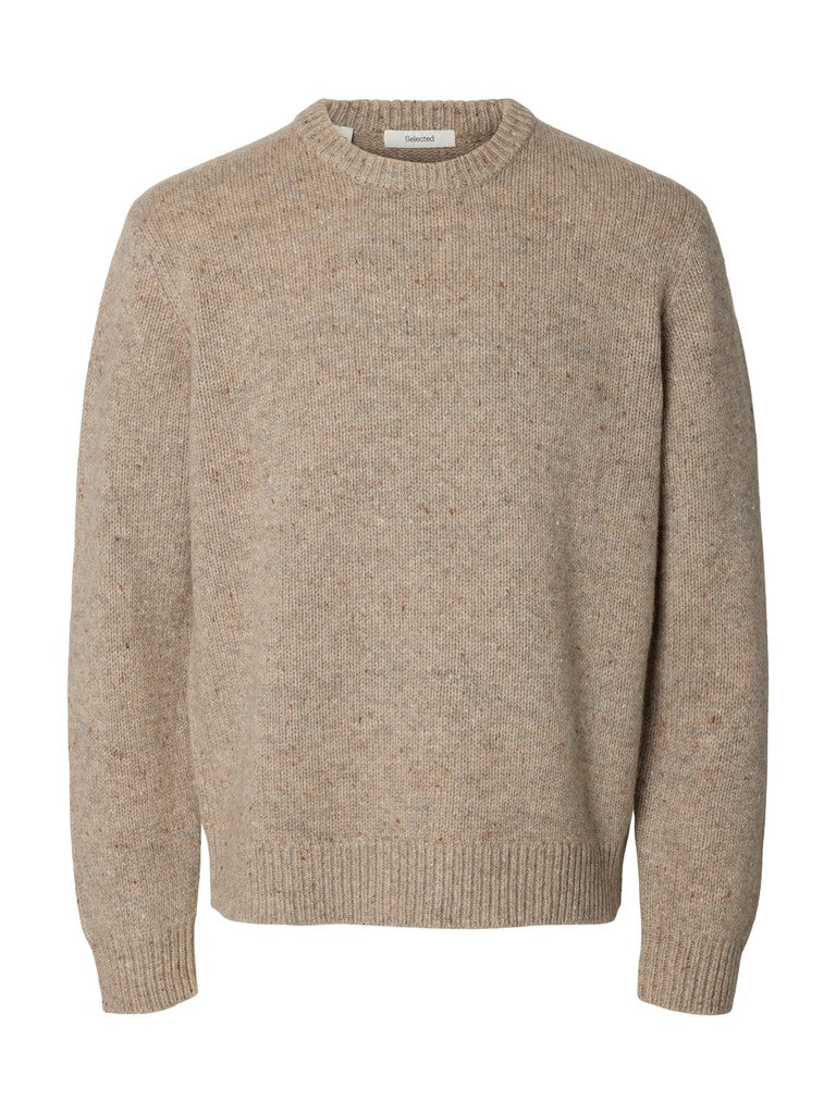 Slmcody LS Knit Rlx Crew Neck