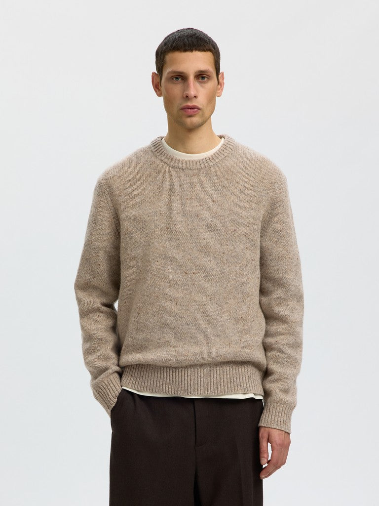 Slmcody LS Knit Rlx Crew Neck