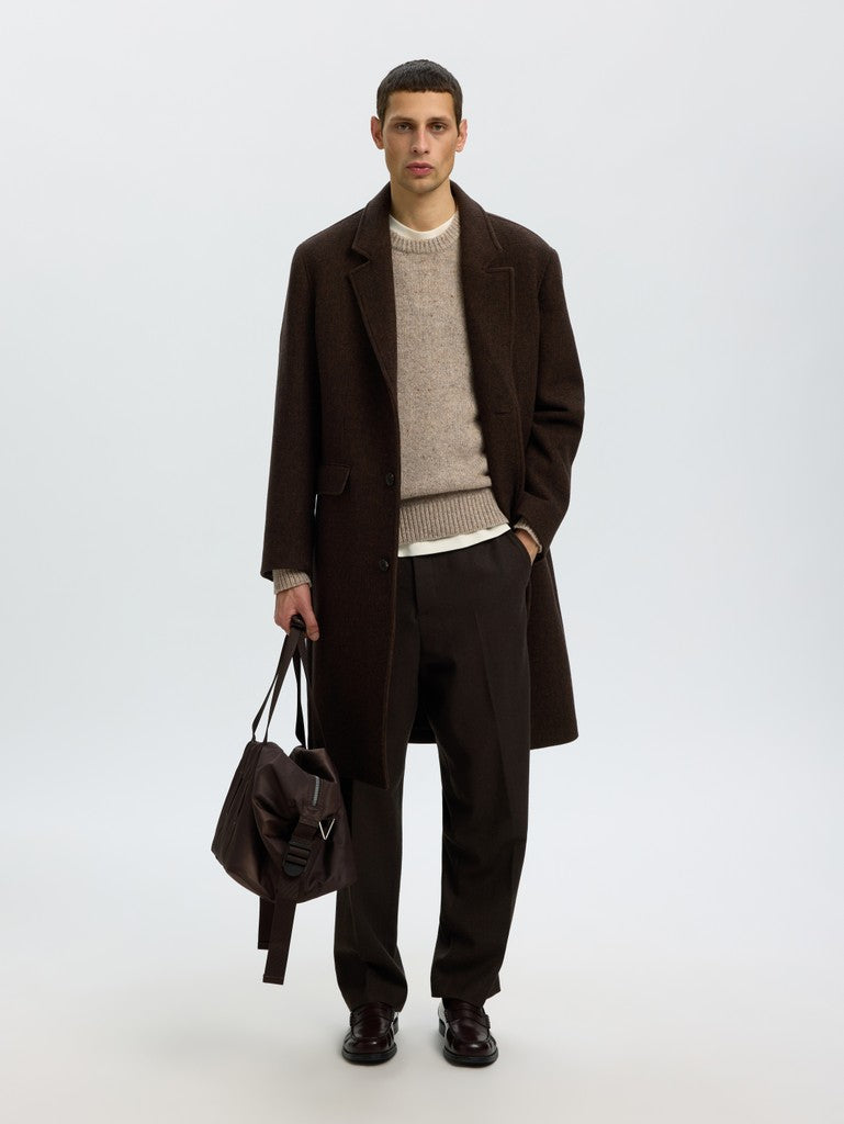 Slmcody LS Knit Rlx Crew Neck