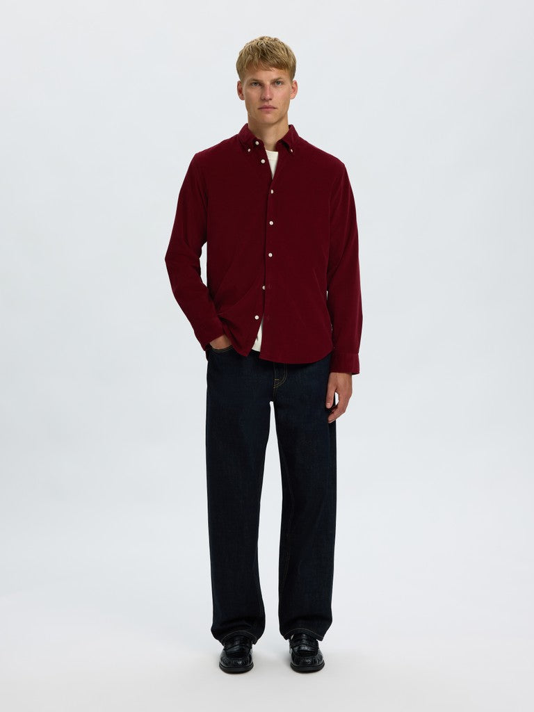 Slmregcole Danni Cord Bd Ls Shirt Noos