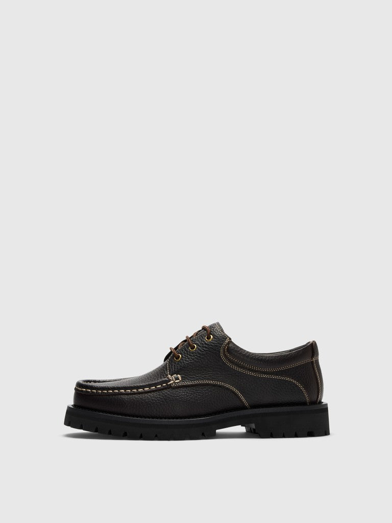 Slmholger Leather Boat Shoe