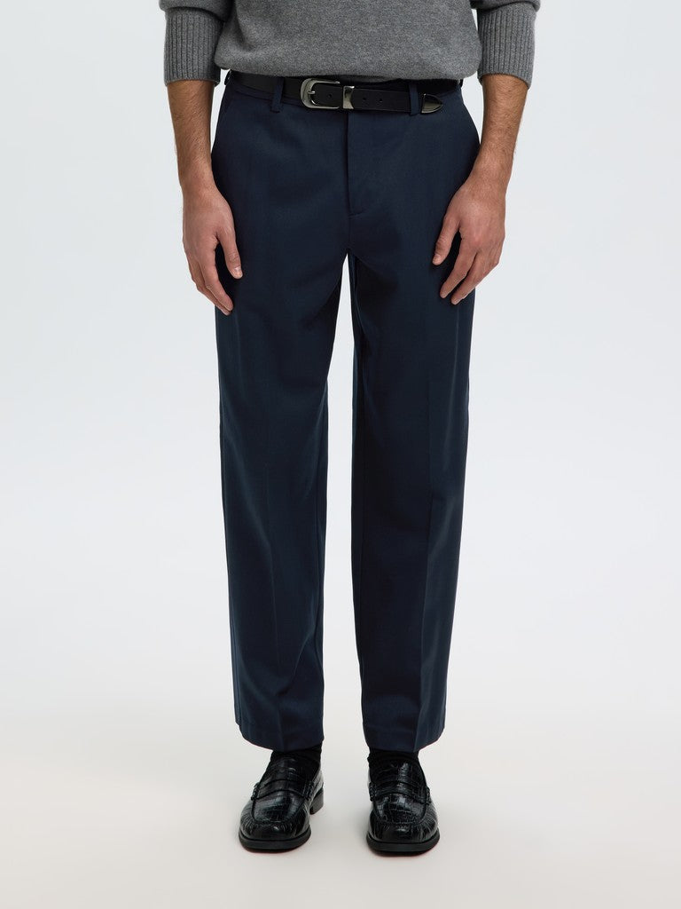 Slm220-Loose Luke Wool Blend Pant