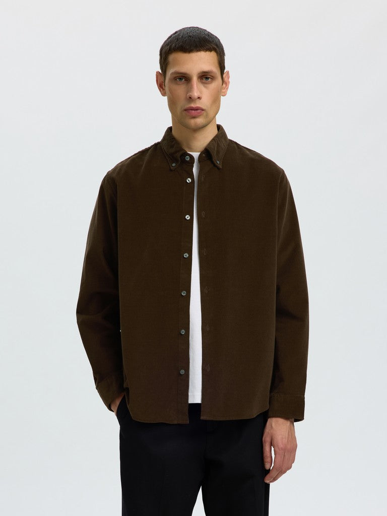 Slmregcole Danni Cord Bd Ls Shirt Noos