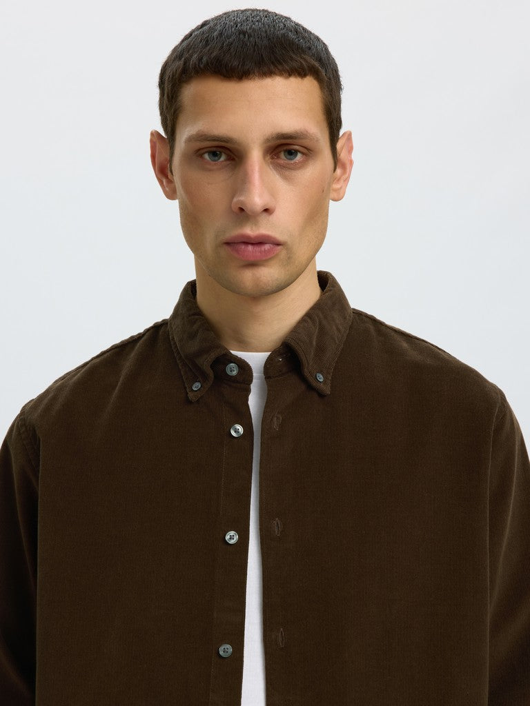 Slmregcole Danni Cord Bd Ls Shirt Noos