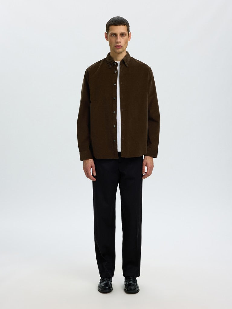 Slmregcole Danni Cord Bd Ls Shirt Noos