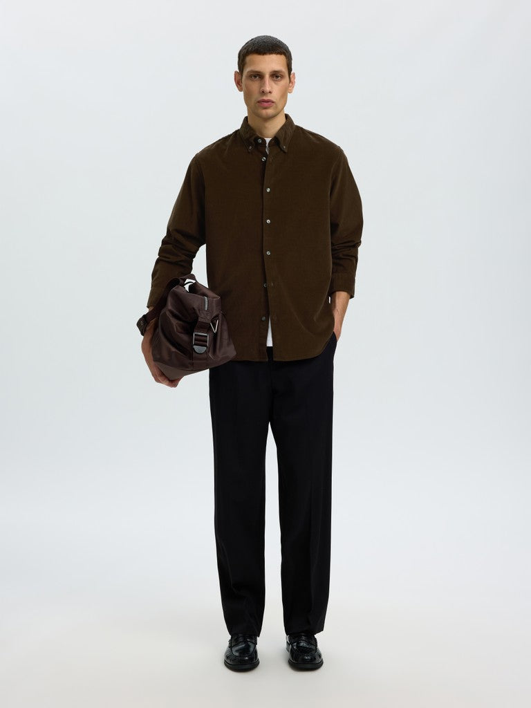 Slmregcole Danni Cord Bd Ls Shirt Noos