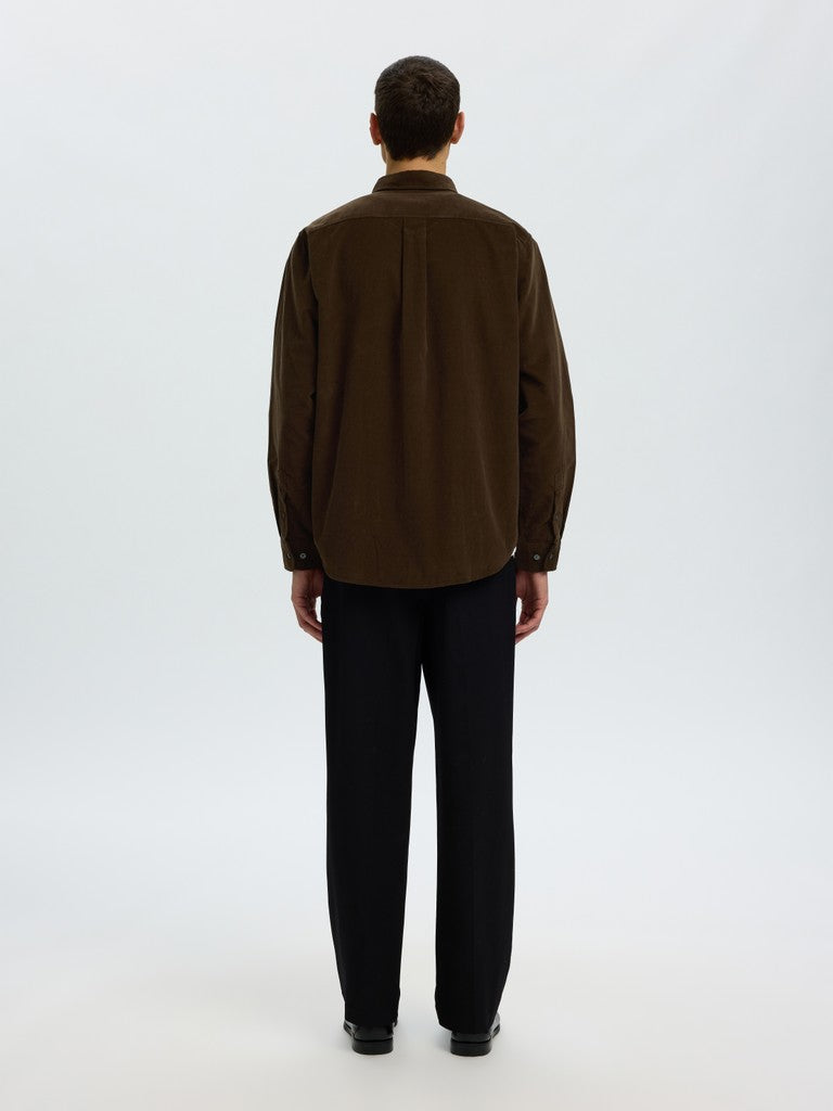 Slmregcole Danni Cord Bd Ls Shirt Noos