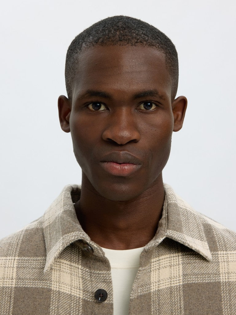 Slmole-Pablo Wool Blend Overshirt