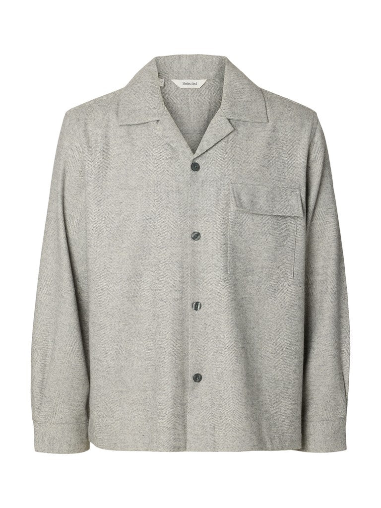 Slmotto KM HB Wool Blend Overshirt