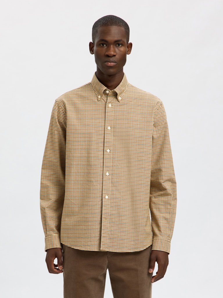 Slhblake Ox Check Bd Ls Shirt