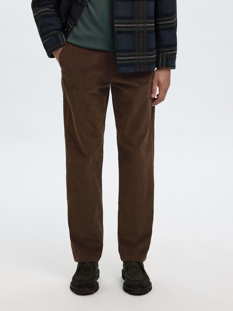 BUKSER - Slh196-Straight Miles Cord Pant W Noos -  - Hr Ravn