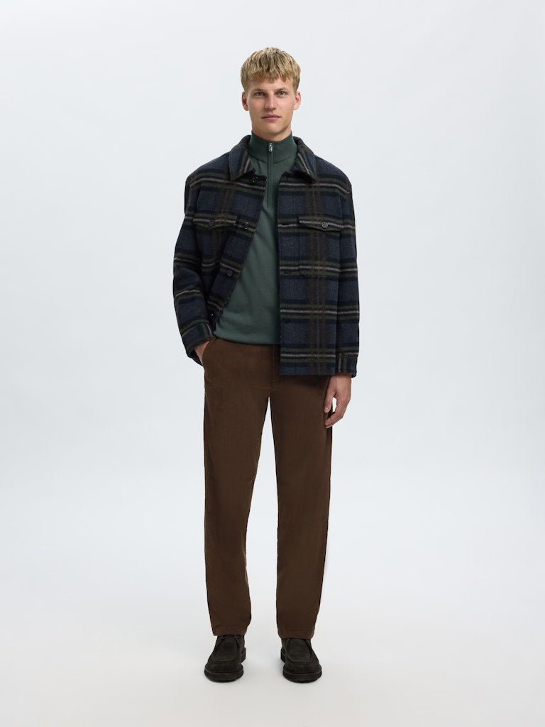 BUKSER - Slh196-Straight Miles Cord Pant W Noos -  - Hr Ravn