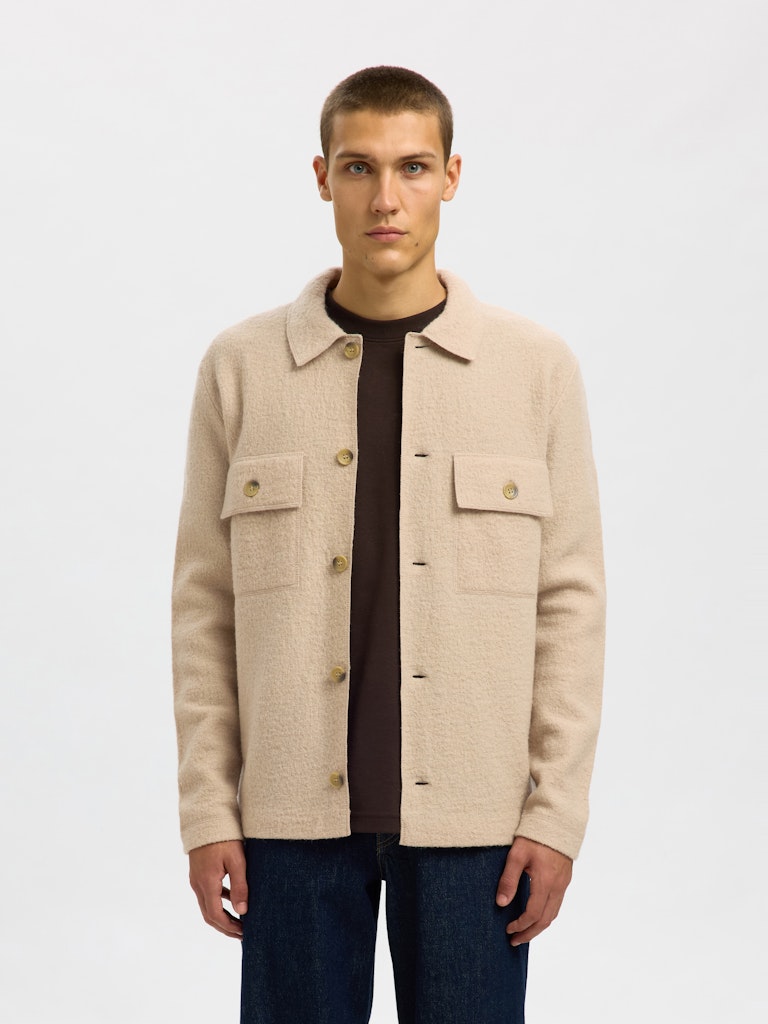 CARDIGAN - Slhnealy LS Knit Workwear Cardigan -  - Hr Ravn