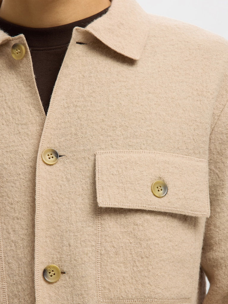 CARDIGAN - Slhnealy LS Knit Workwear Cardigan -  - Hr Ravn