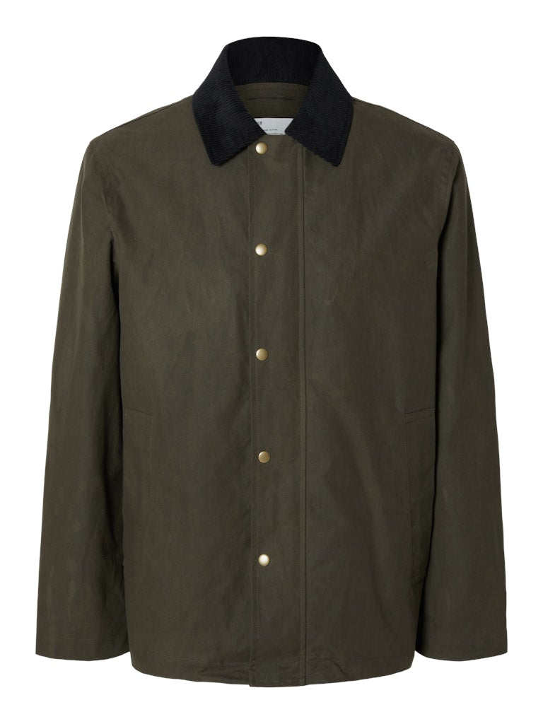 OVERTØJ - Slhwalter Waxed Cotton 2.0 Jkt Noos -  - Hr Ravn