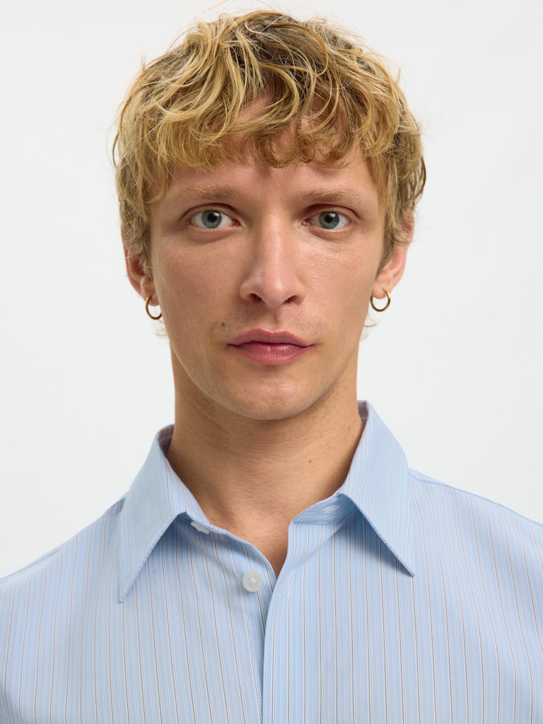 Slhrlxben Stripe LS Shirt