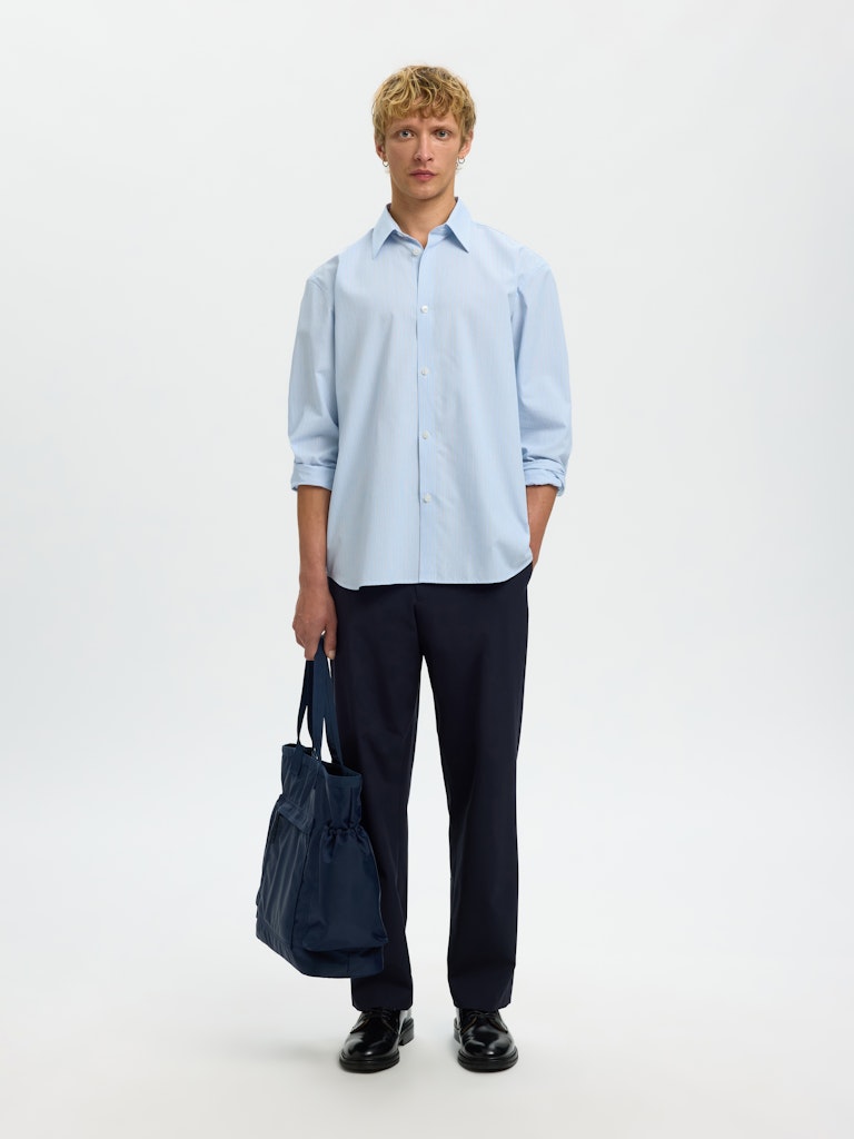 Slhrlxben Stripe LS Shirt