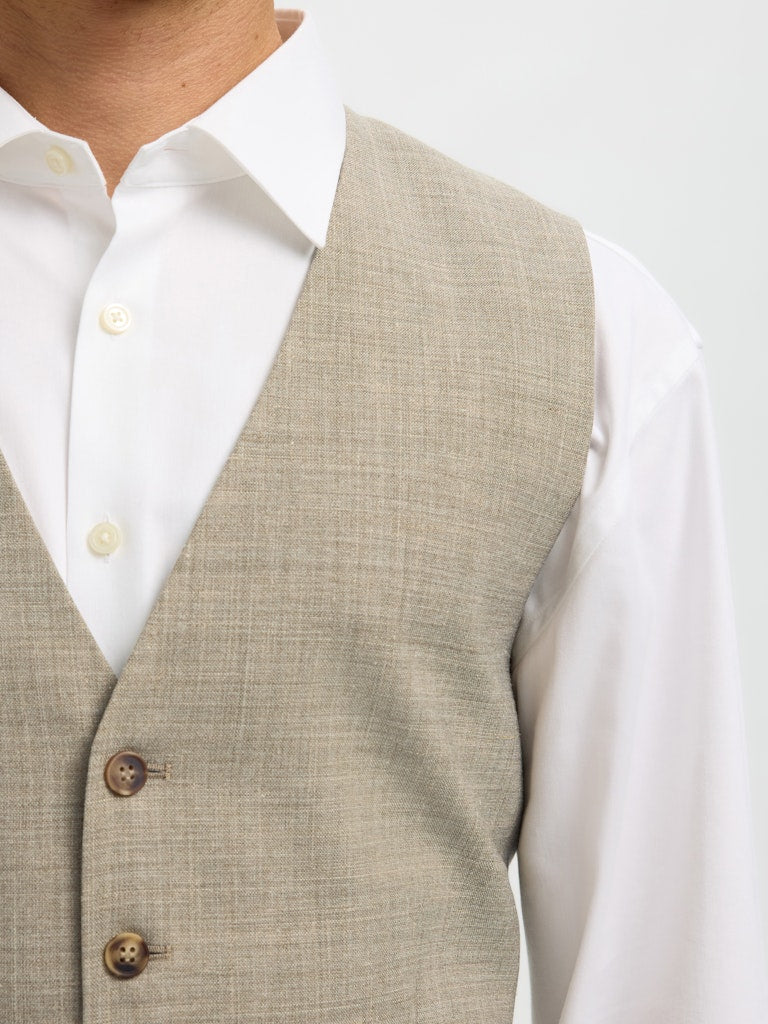 HABIT VEST - Slmslim-Oasis Waistcoat -  - Hr Ravn