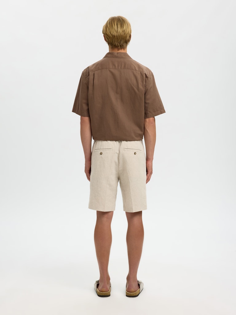 Slmregular-Leroy Linen Bld Shorts