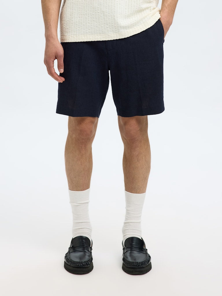 Slmregular-Leroy Linen Bld Shorts