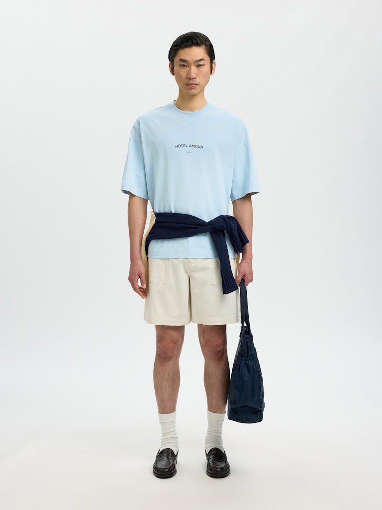 Slhboxyliam SS O-neck Tee