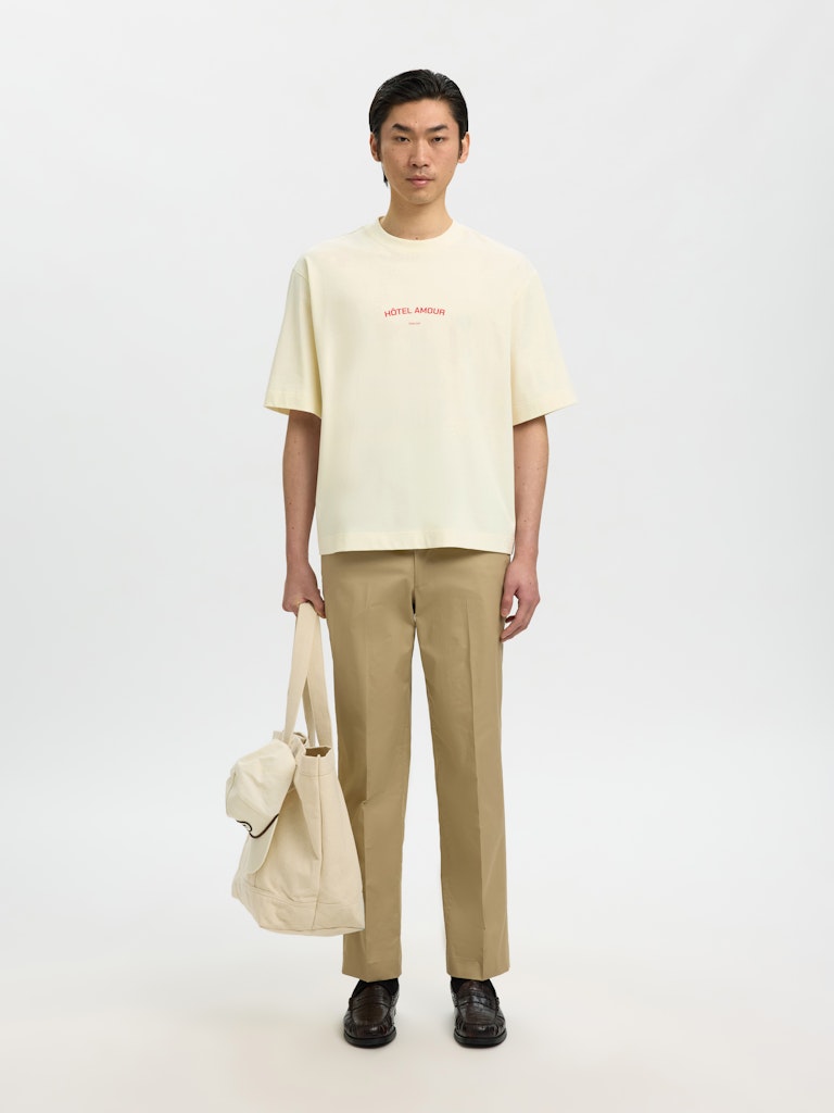 Slhboxyliam SS O-neck Tee