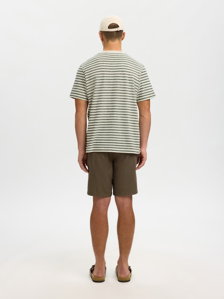 Slhkevin Stripe SS O-neck Tee