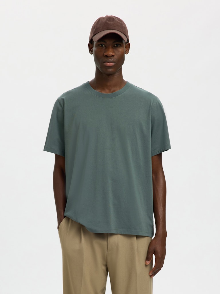 T-SHIRTS - Slhaspen Ss O-Neck Tee Noos -  - Hr Ravn