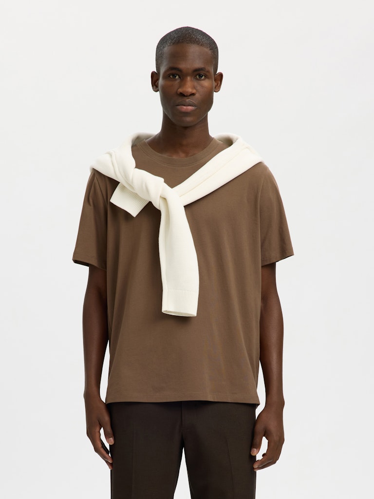 T-SHIRTS - Slhaspen Ss O-Neck Tee Noos -  - Hr Ravn