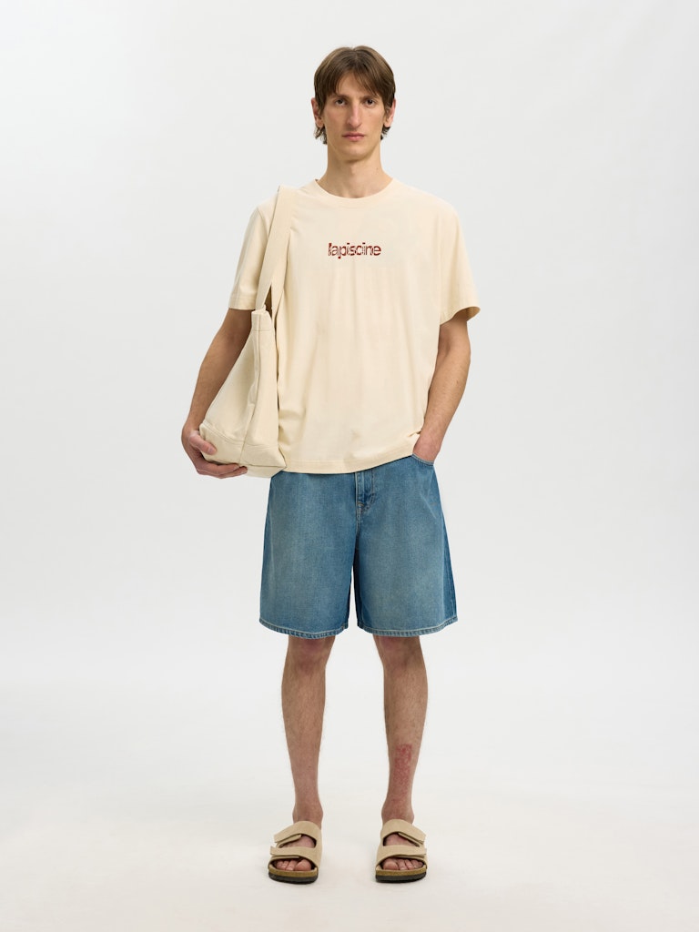 Slhaspen Graphic SS Tee