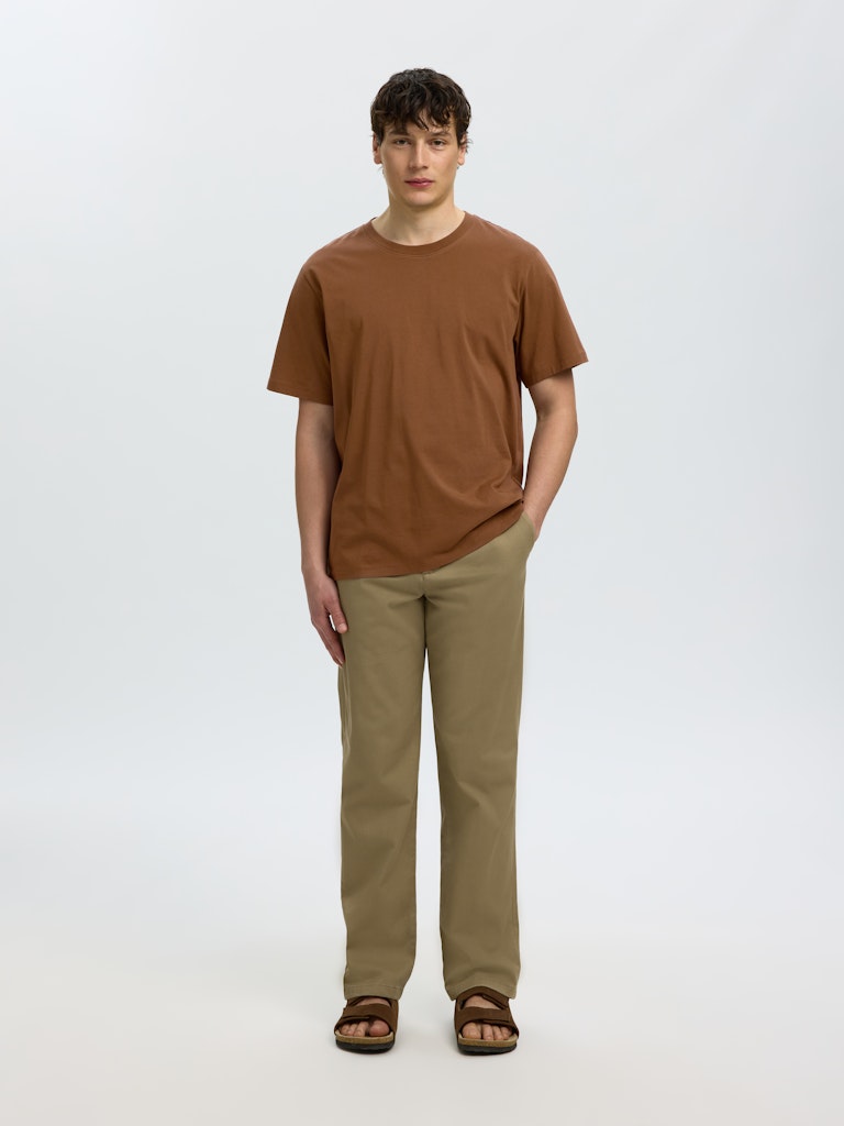 Slhaspen Ss O-Neck Tee Noos