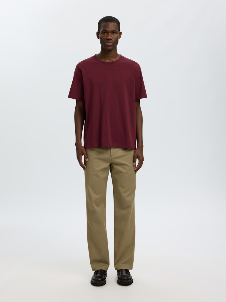Slhaspen Ss O-Neck Tee Noos