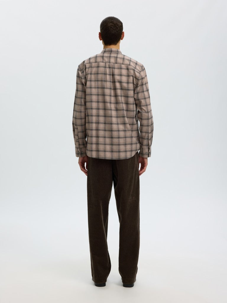 Slmcole-Jay Reg Melange LS Shirt