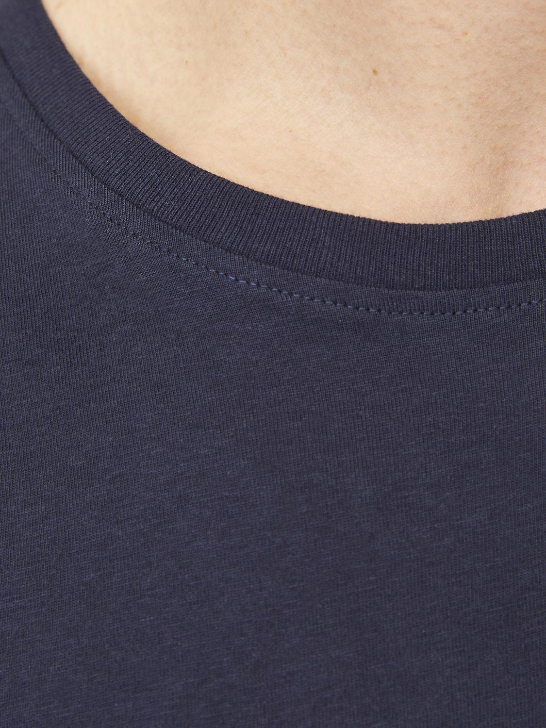 T-shirts - Jjeorganic Basic Tee Ss O-Ne 3Pk Mp Noos -  - Hr Ravn