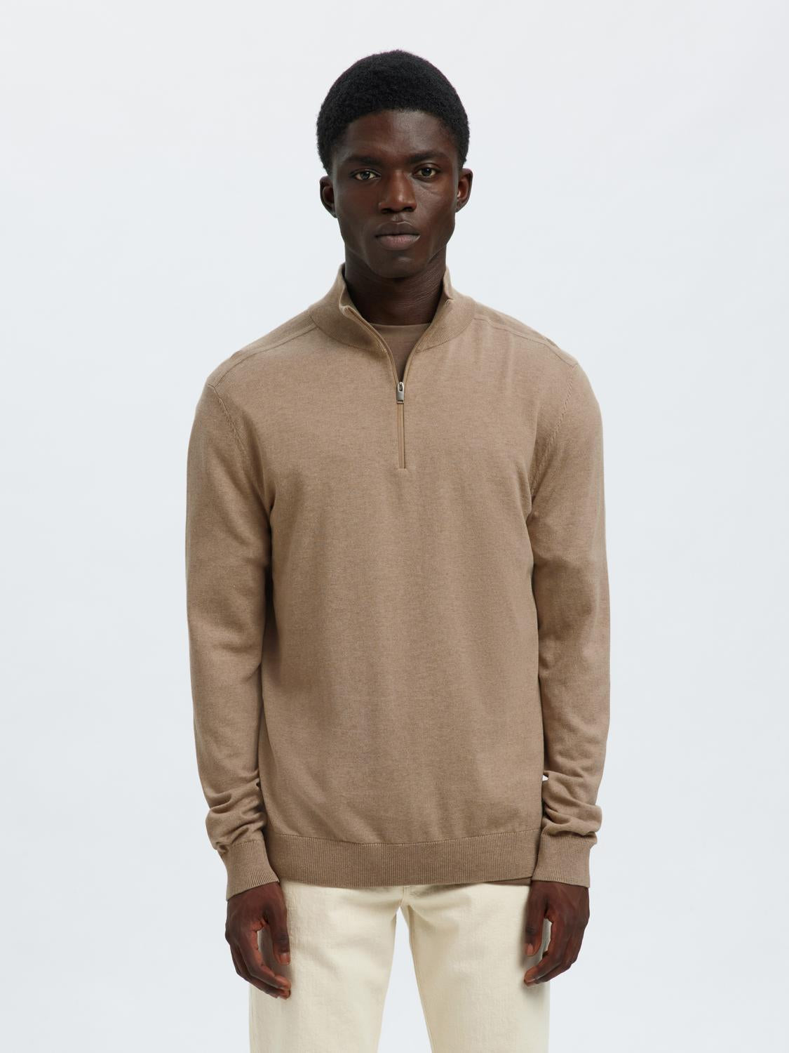 STRIK - Slhberg Ls Half Zip Noos -  - Hr Ravn