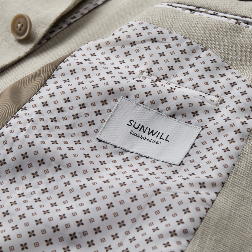 Sunwill Unconstructured Blazer In Fitted Fit