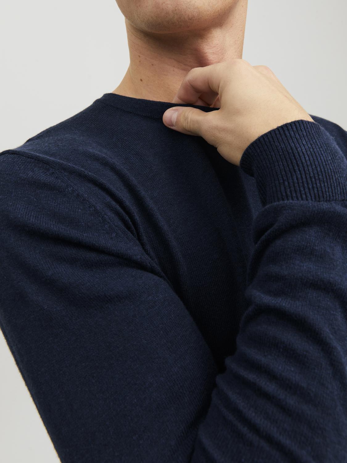 STRIK - Jjeemil Knit Cable Crew Neck Noos -  - Hr Ravn