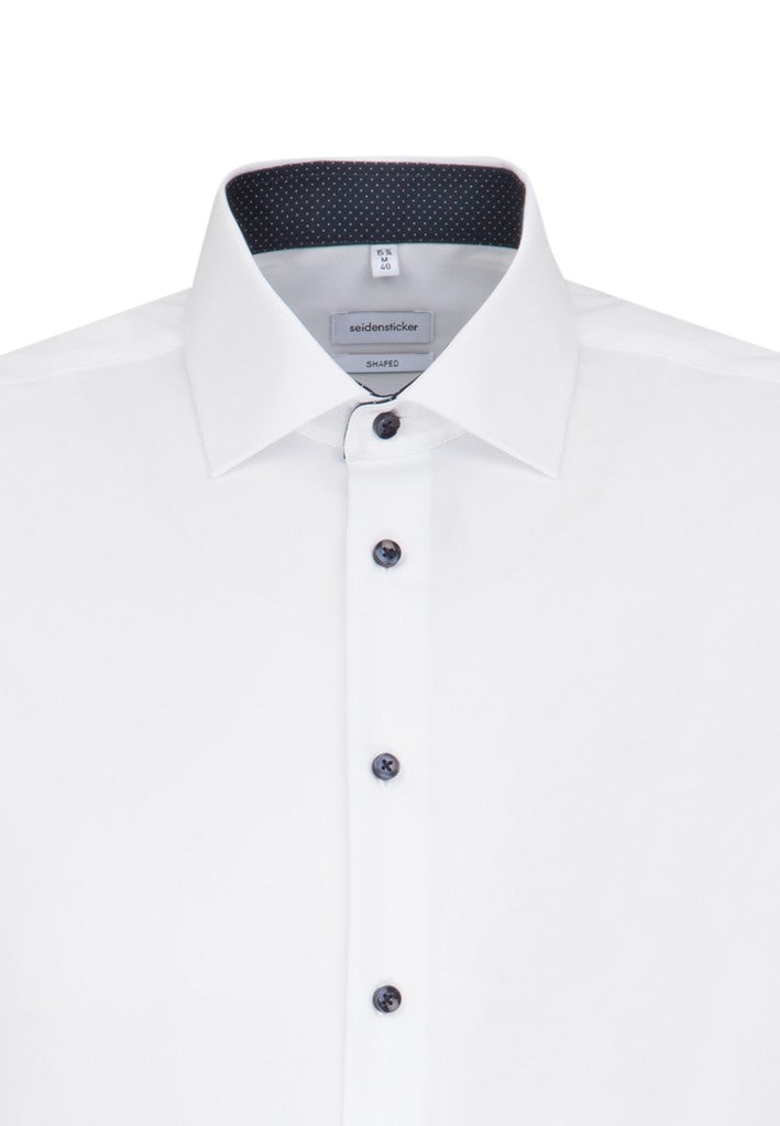Seidensticker Shaped Fit Fil A Fil Business Kent Shirt
