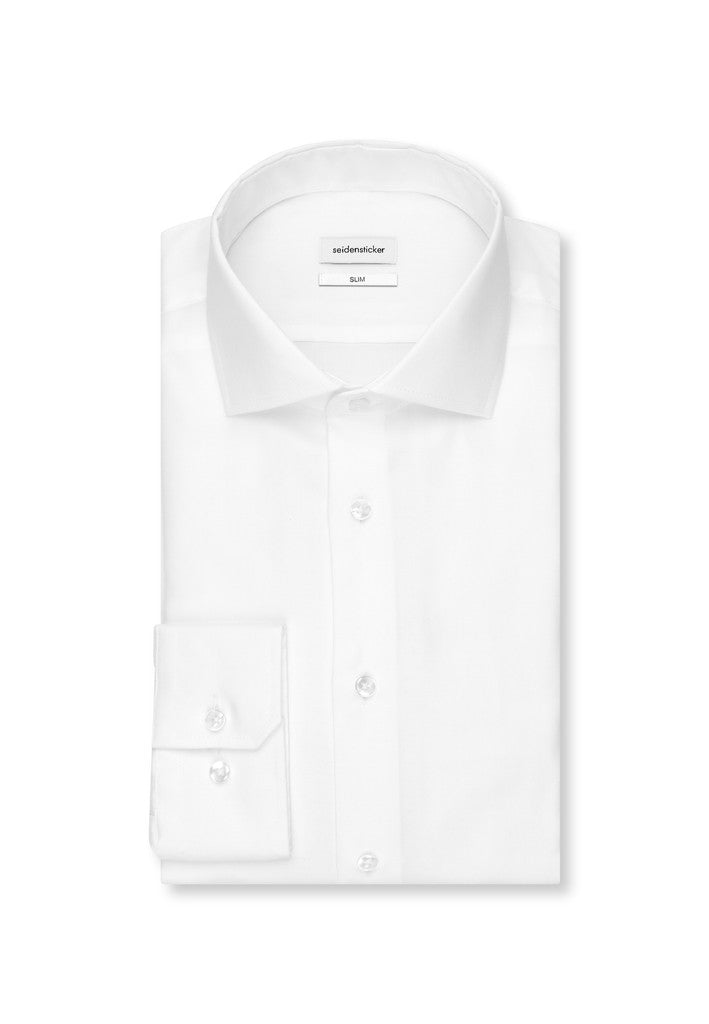 Seidensticker Slim Fit Oxford Spread Kent Shirt