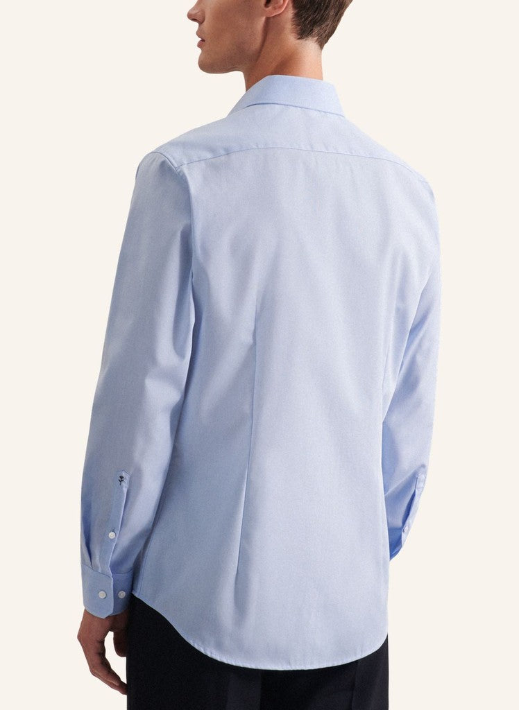 Seidensticker Shaped Fit Fil A Fil Business Kent Shirt