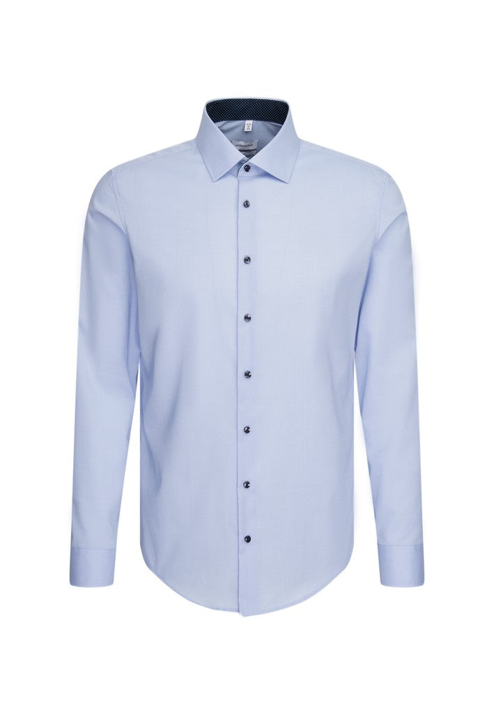 Seidensticker Shaped Fit Fil A Fil Business Kent Shirt