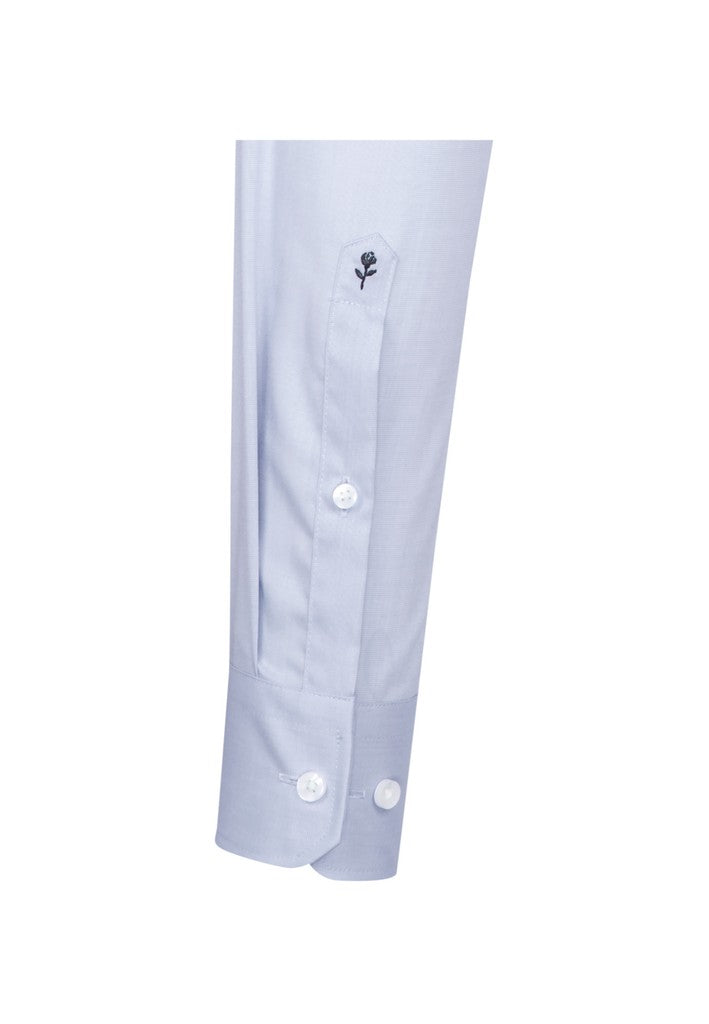Seidensticker Slim Fit Fil A Fil Business Kent Shirt