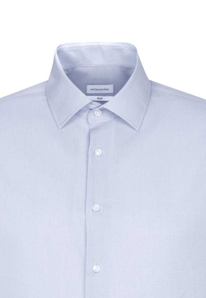 Seidensticker Slim Fit Fil A Fil Business Kent Shirt