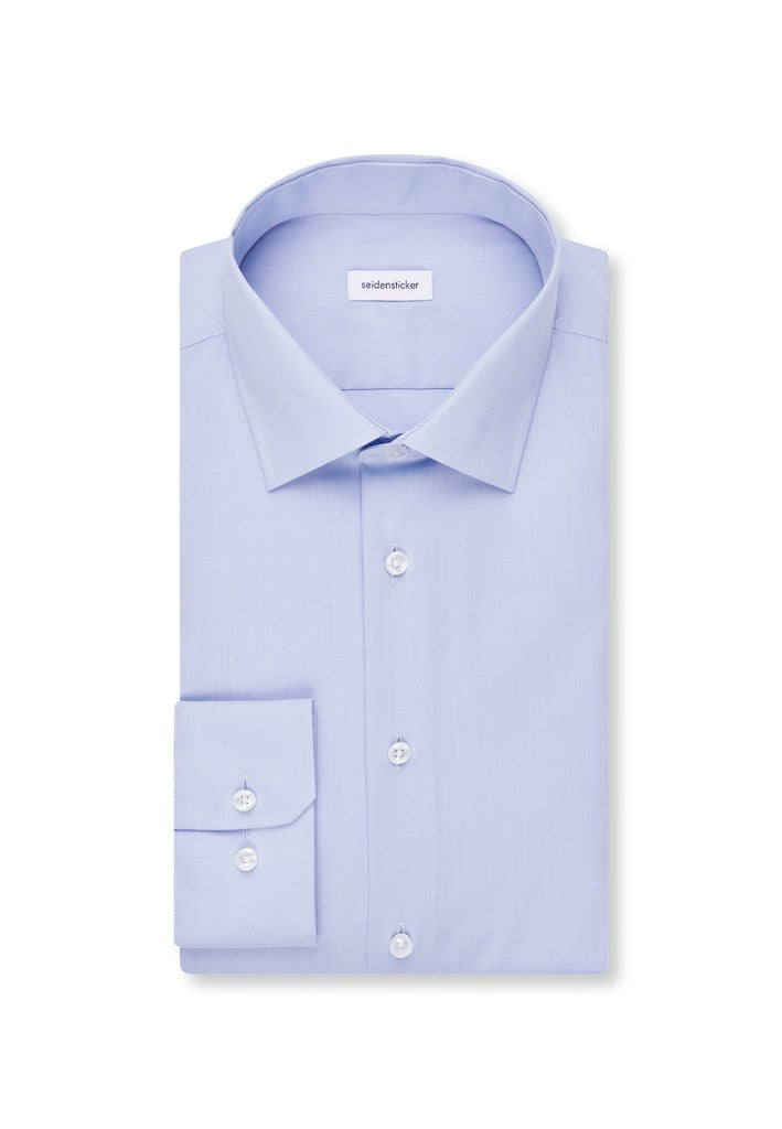 Seidensticker Slim Fit Fil A Fil Business Kent Shirt
