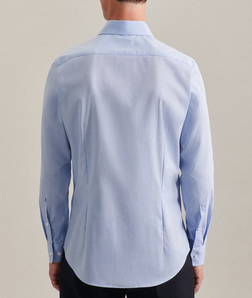 Seidensticker Slim Fit Fil A Fil Business Kent Shirt
